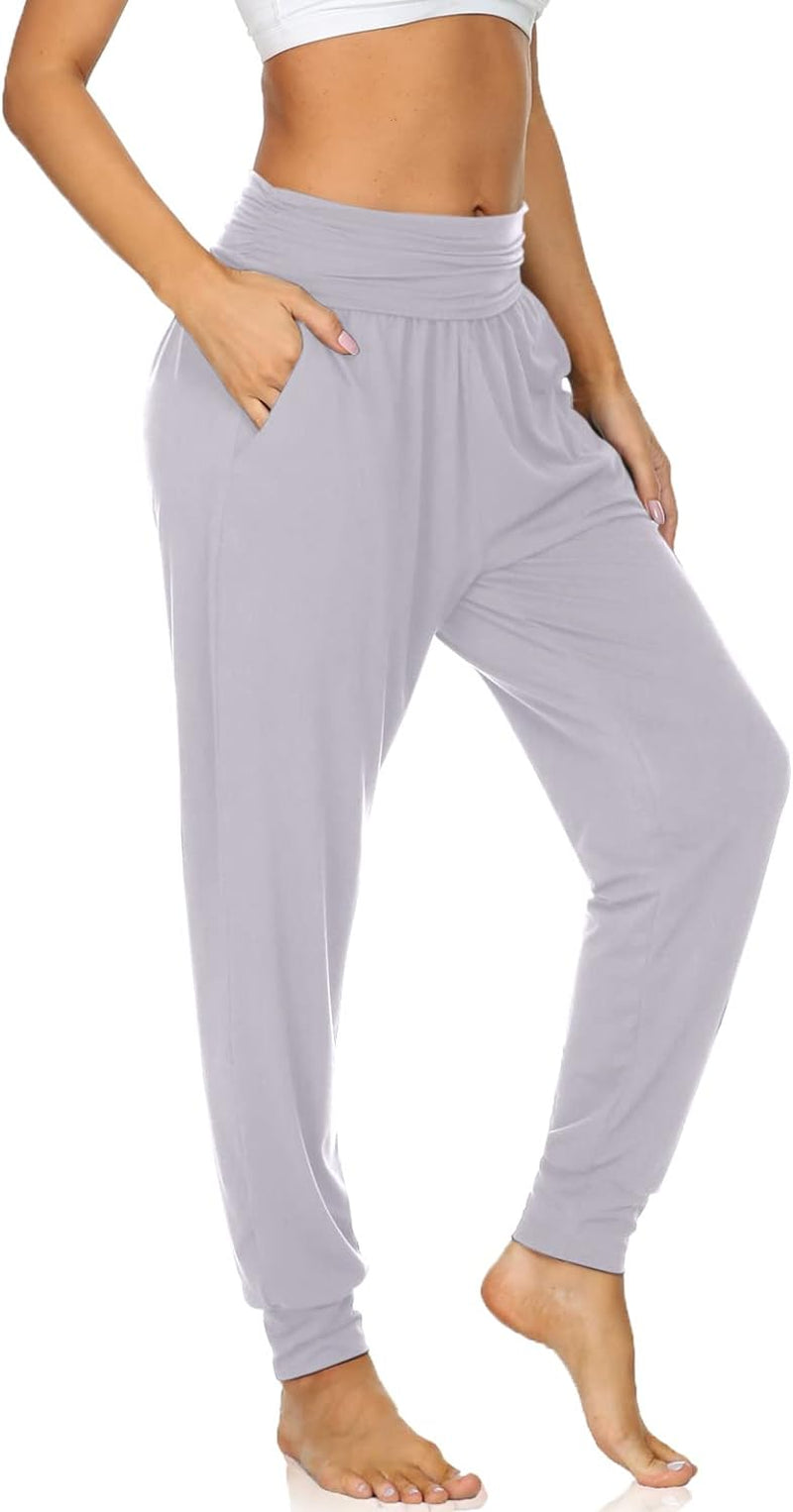 Women'S Cozy Yoga Joggers Pants Loose Workout Sweatpants Comfy Lounge Pants with Pockets